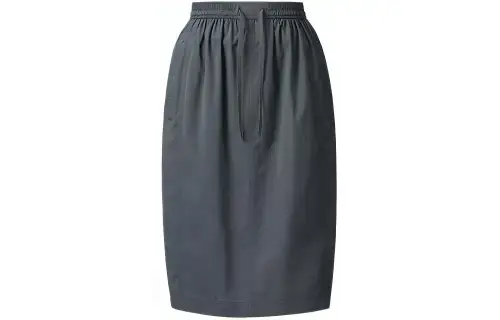 UNIQLO U Collection SS24 Casual Long Skirt Women's Asphalt Gray
