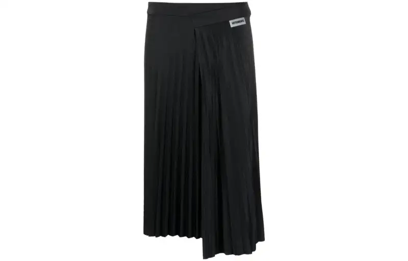 Vetements Pleated Midi Skirt