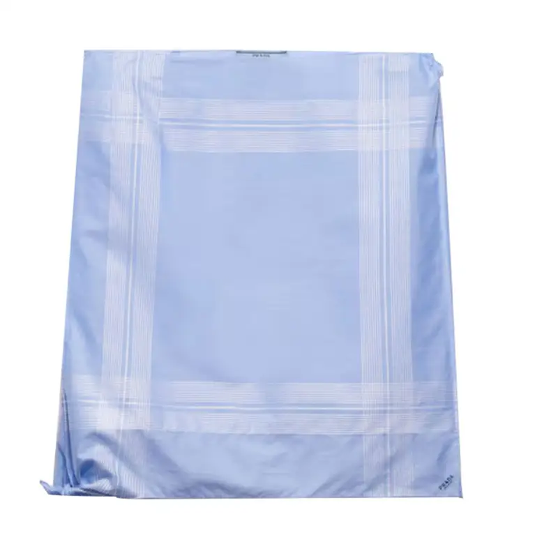 PRADA Checked Cotton Mini Skirt