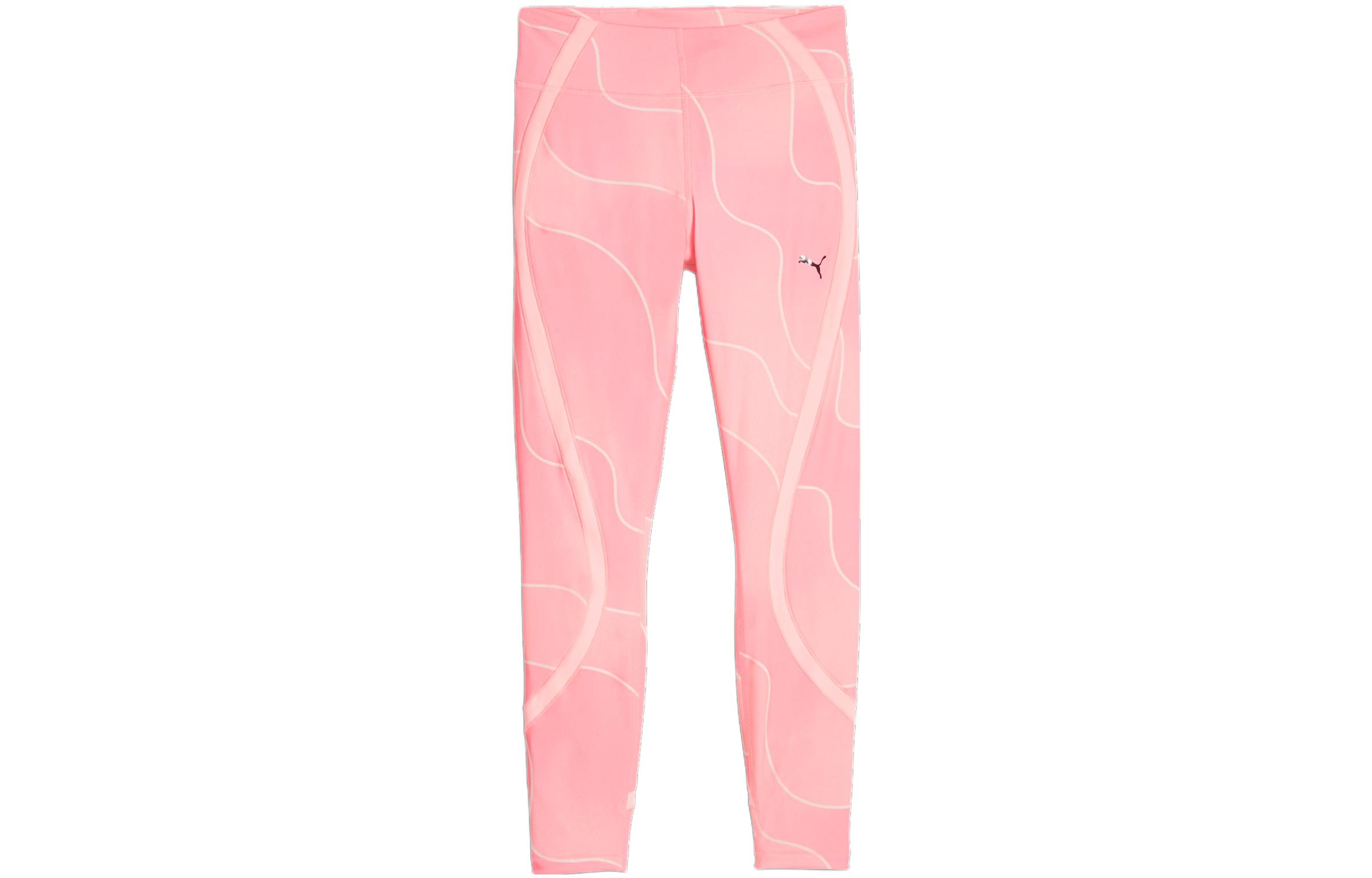 PUMA Studio Women's High Waist 7/8 Training Tights Sports Pants Women's Coral Powder