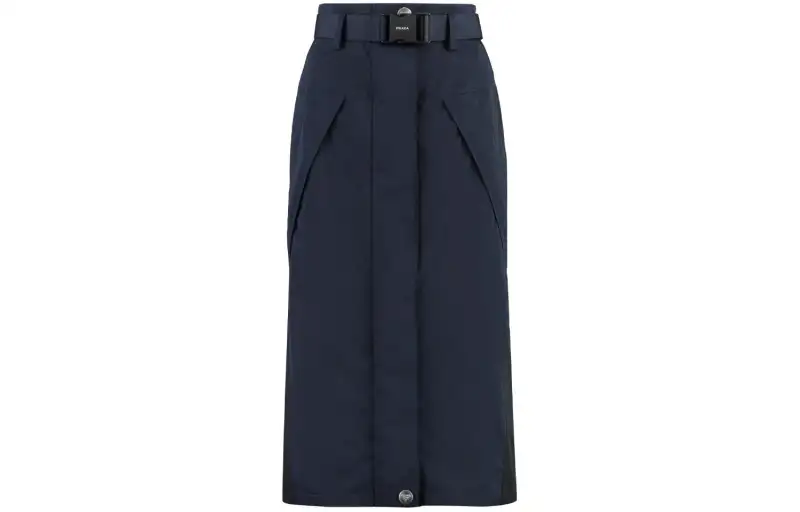 PRADA Belted Pencil Skirt