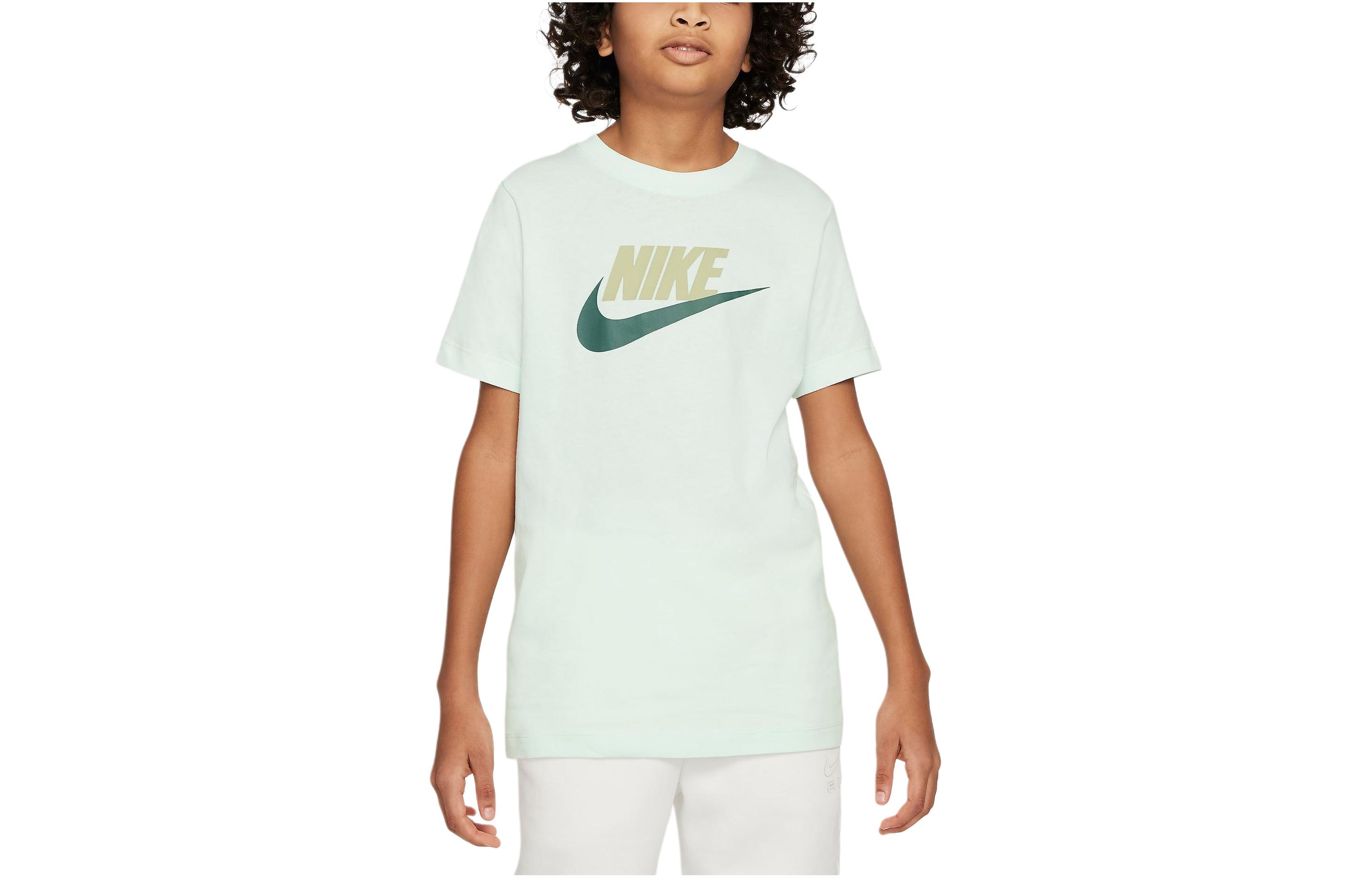 Детская футболка Nike Sportswear (салатовая)