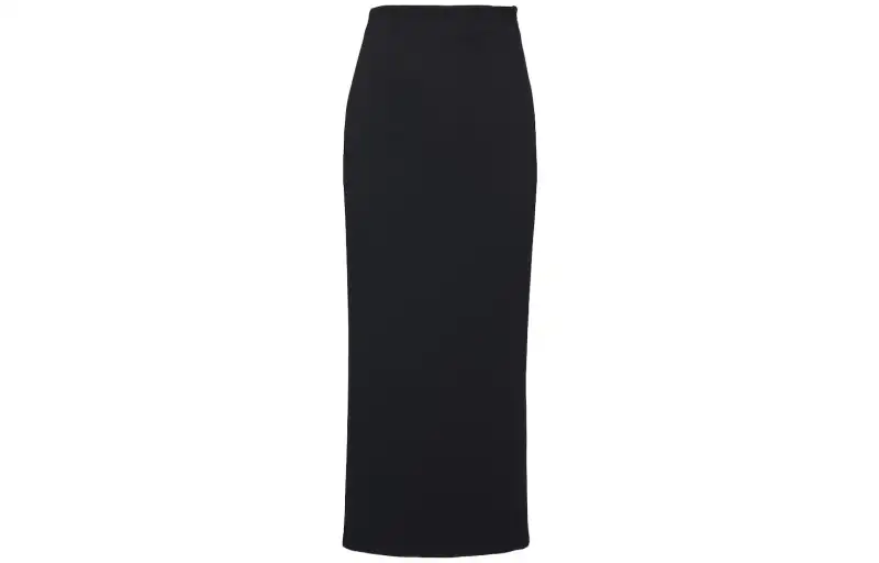 PRADA FW23 Casual Long Skirt Women's Black