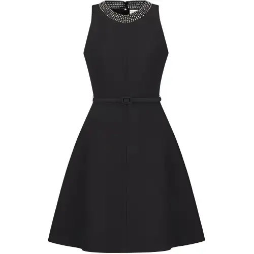 DIOR Sleeveless Dress Women's Black