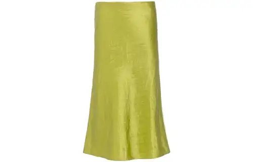 PRADA Casual Long Skirts Women's Fern Green Moderate Mid Length A Line Skirt