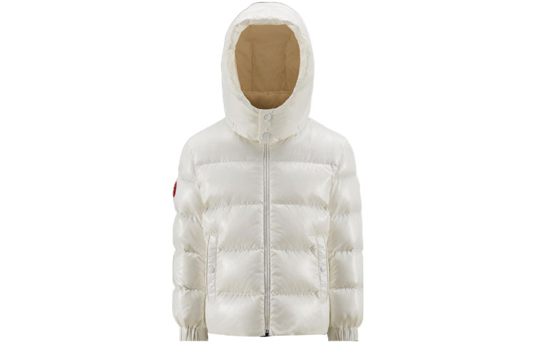 Детская куртка Moncler Spiderman Down Jacket (белая)