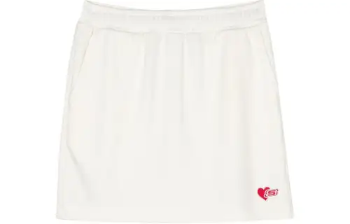 Skechers Colorful Casual Short Skirts Women's Marshmallow White