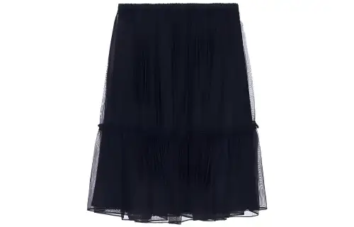 GUCCI Casual Long Skirt Women's Black