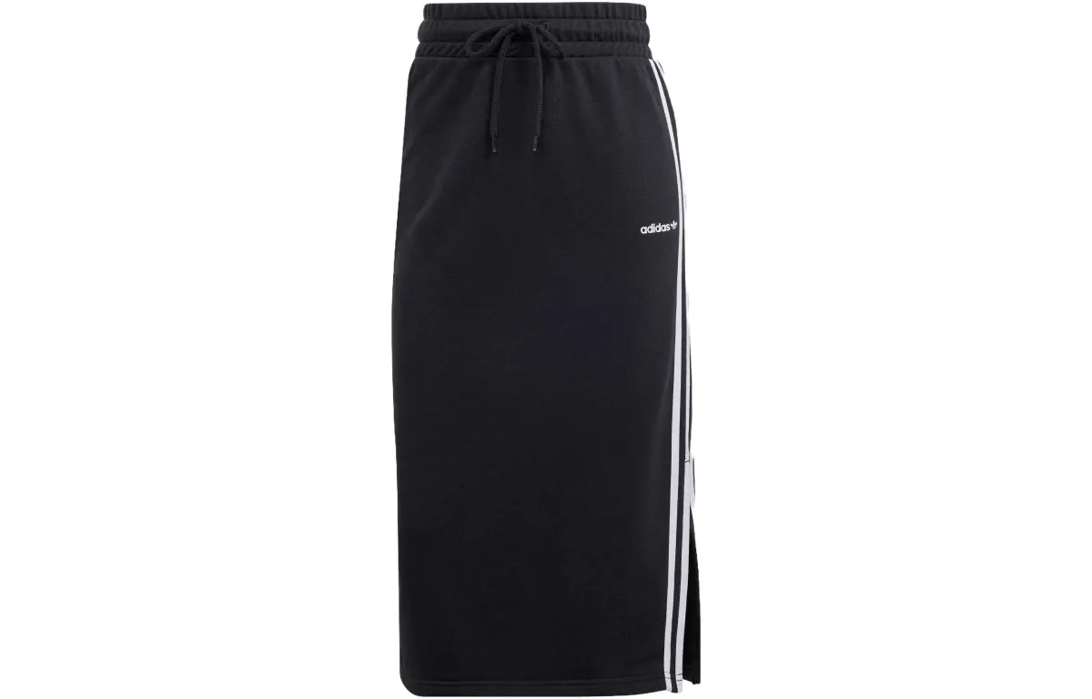 adidas originals Women's Lifestyle 3-Stripes Skirt Black