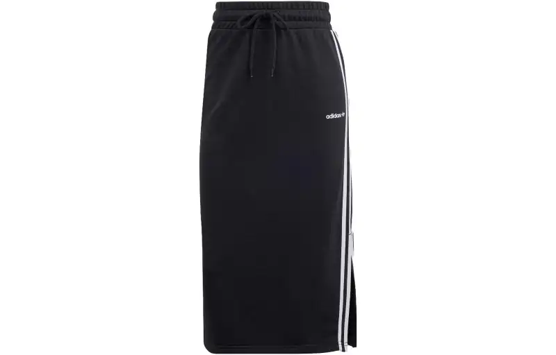 adidas originals Women's Lifestyle 3-Stripes Skirt Black