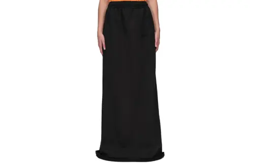 Vetements Casual Long Skirts Women's Black Long Other