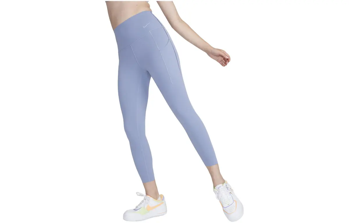 Nike Sports Pants Women's Gray Slate Blue Moderate