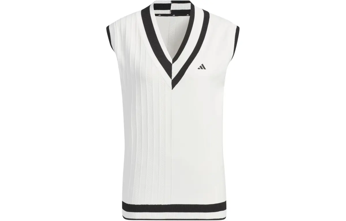 Adidas Loose Fit Knit Vest Tank Top Women's White