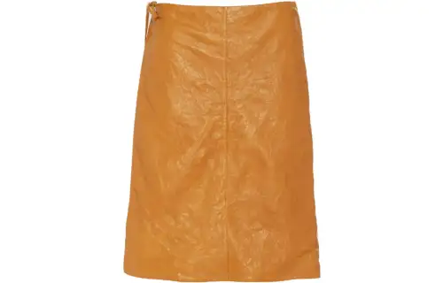 MIU MIU Casual Short Skirts Women's Brown Moderate Short Other