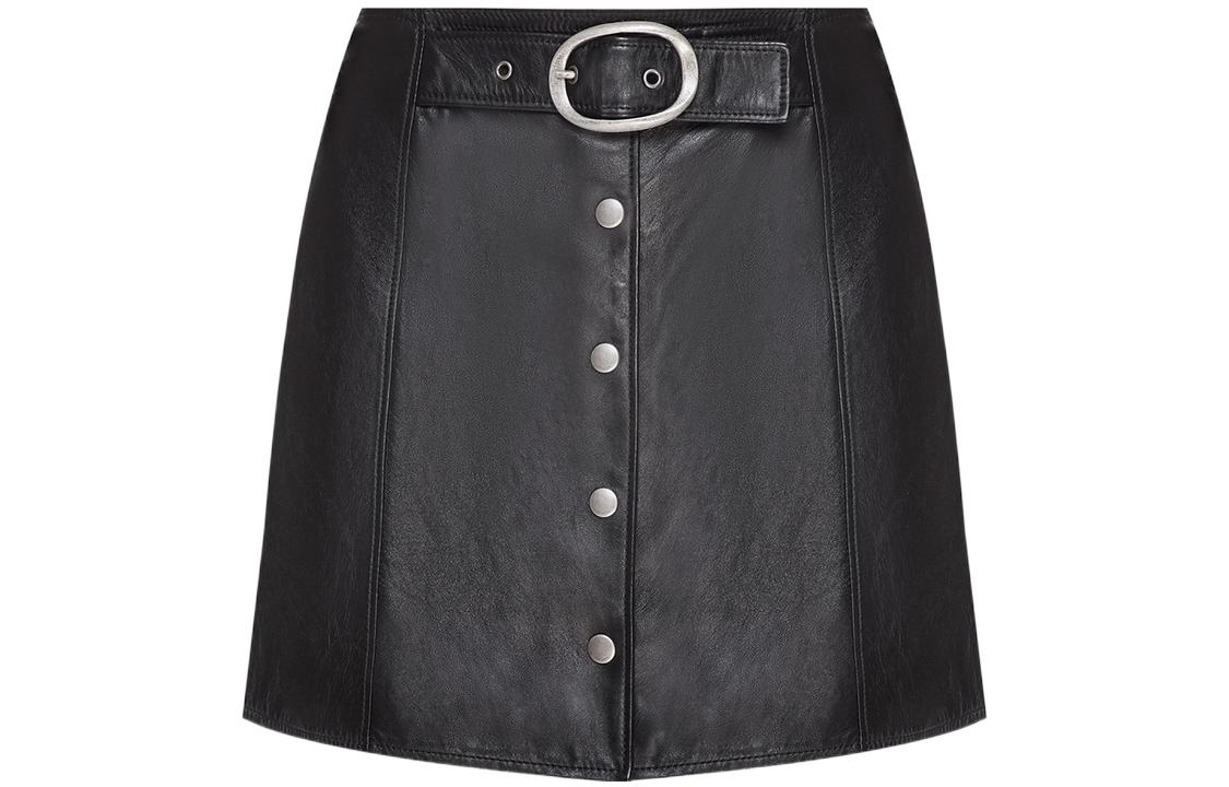 Женская юбка SAINT LAURENT (черная)