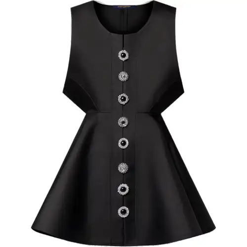 LOUIS VUITTON Boxy Button Front Dress