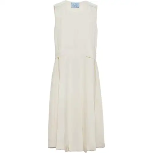 PRADA Sleeveless Dress Women's Ivory