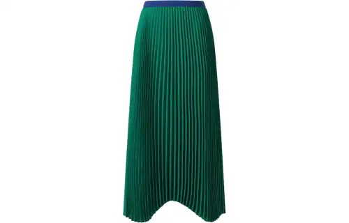 UNIQLO SS24 Casual Long Skirt Women's Green