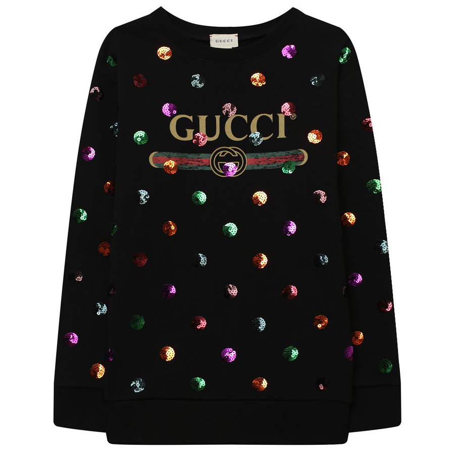 Женские худи Gucci Детское (черное)