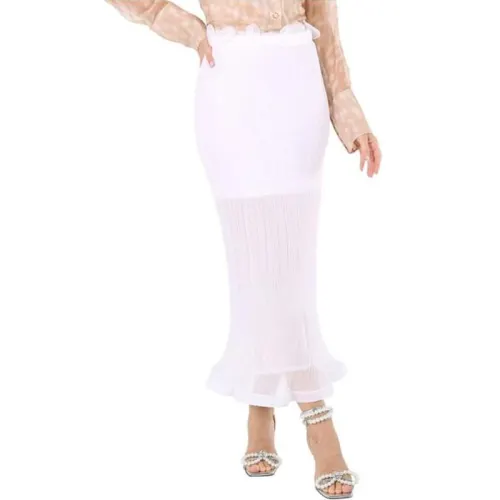 Burberry Casual Long Skirts Women's Pink Moderate Long Other