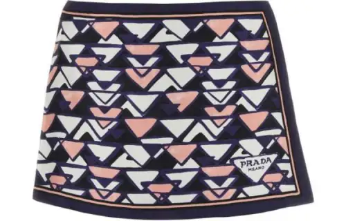 PRADA Casual Short Skirts Women's Multicolor Moderate Short Other