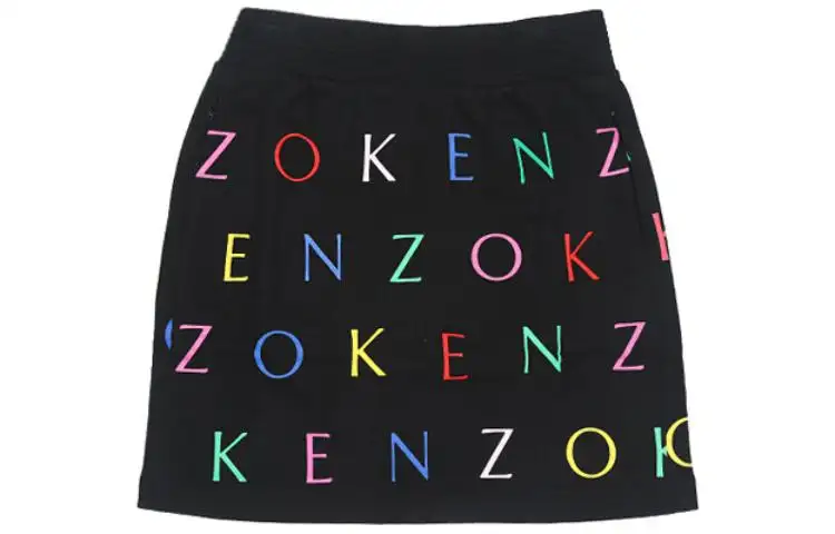 KENZO Casual Short Skirts Women's Black