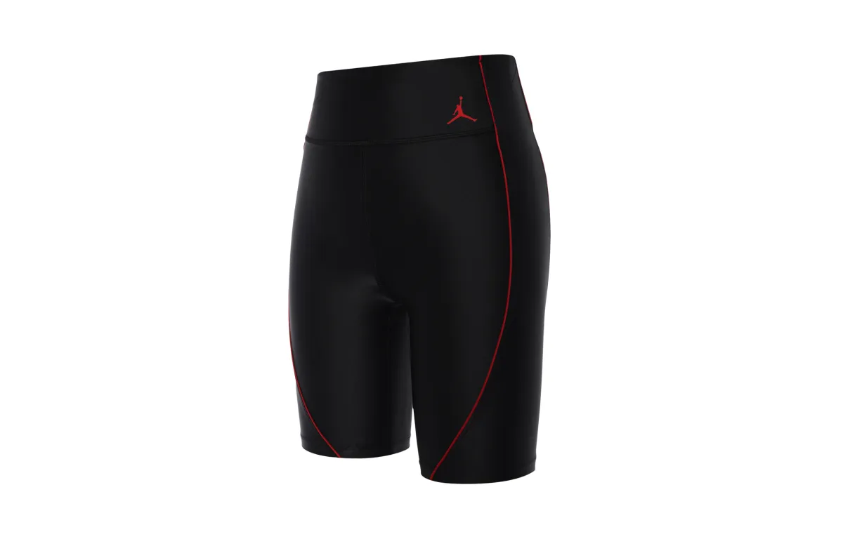 Jordan Sports Shorts Women's Black Moderate Straight Fit Pants