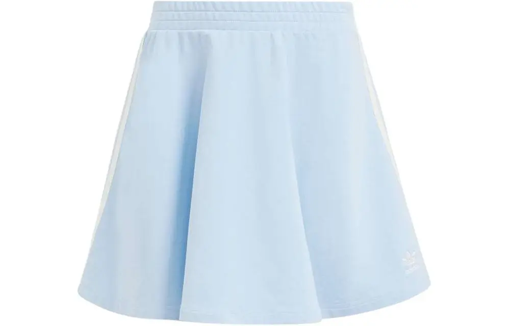 Adidas Originals Skirt Casual Short Skirts Women's Blue