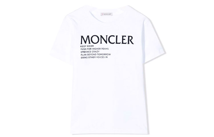 Мужская футболка Moncler (белая)