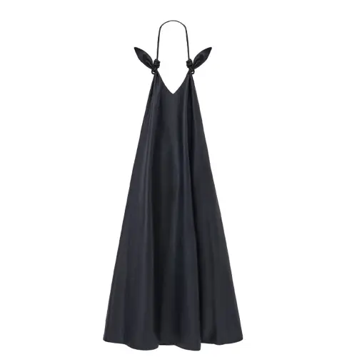 LOEWE FW24 Slip Dress Women's Black