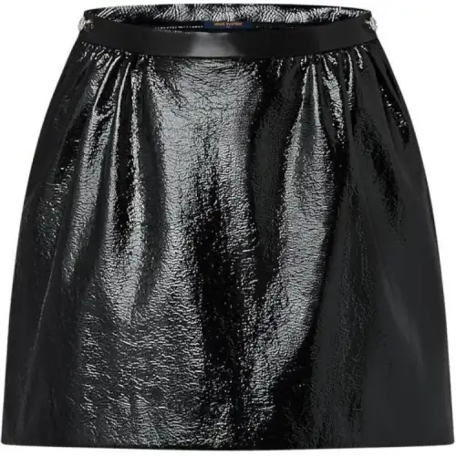 LOUIS VUITTON FW24 Casual Short Skirts Women's Black