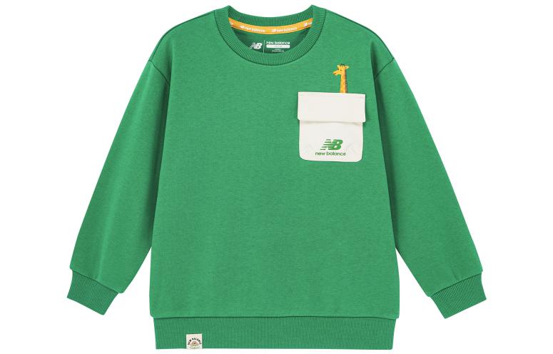 Мужское худи New Balance New Balance Logo (зеленый)
