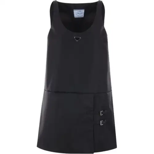 PRADA Sleeveless Dress Women's Black