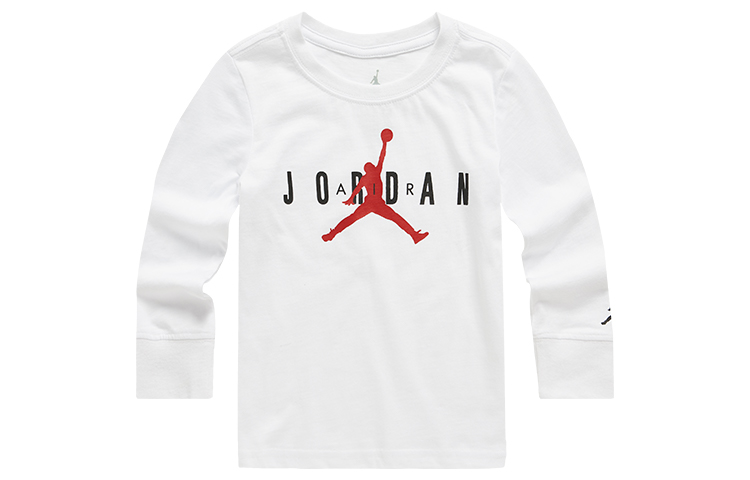 Детская футболка Jordan Logo Shirt (белая)