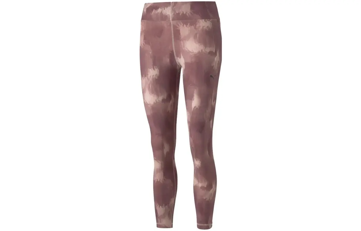 PUMA Sports Pants Women's Rose Pink Moderate Cuffed Pants