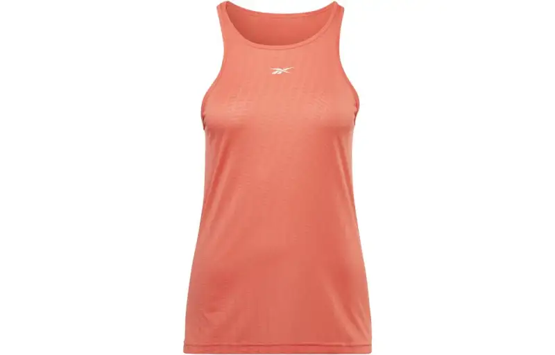 Reebok Sleeveless Sports Shirts Women's Orange Other