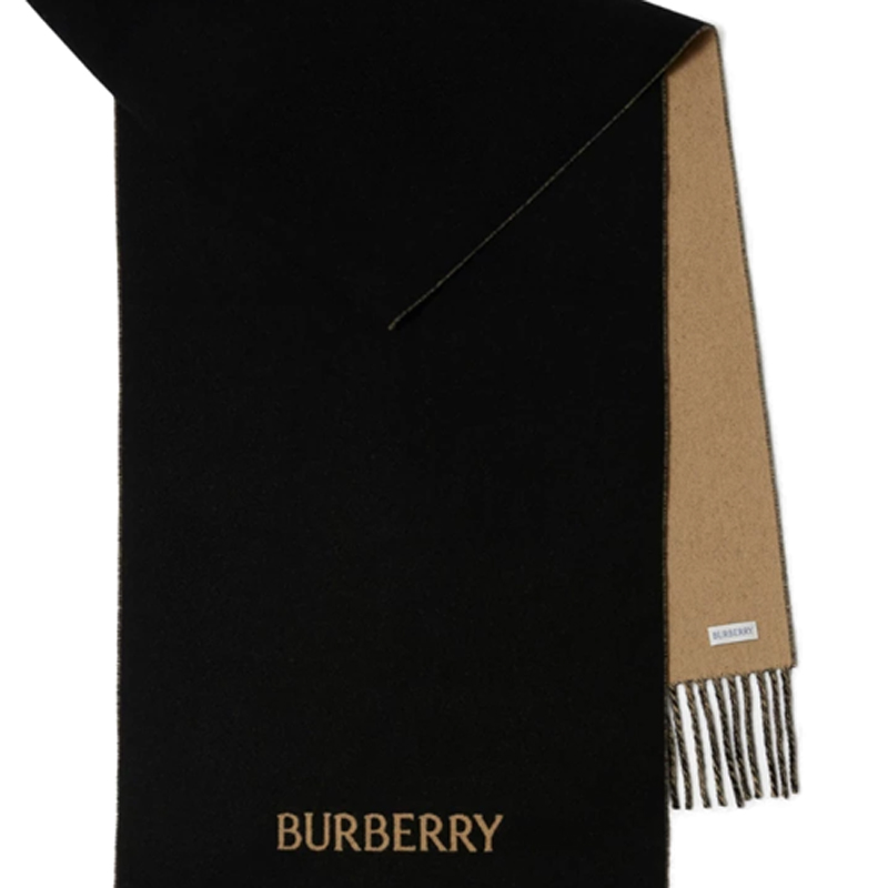 Шарф Burberry (черный) — фото 4