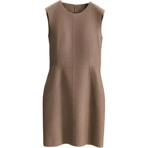 HERMES SS25 Sleeveless Dress Women's Gray