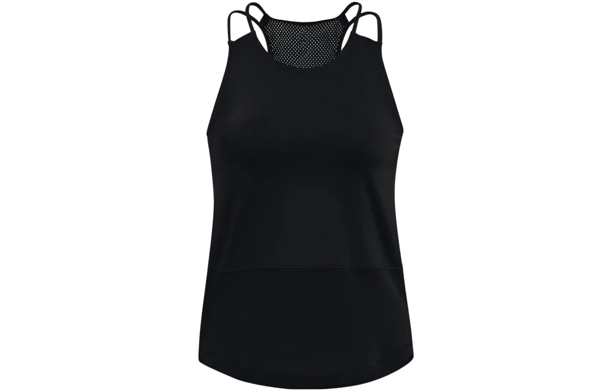 Under Armour Breathelux Sleeveless Sports Shirts Women's Black Racerback