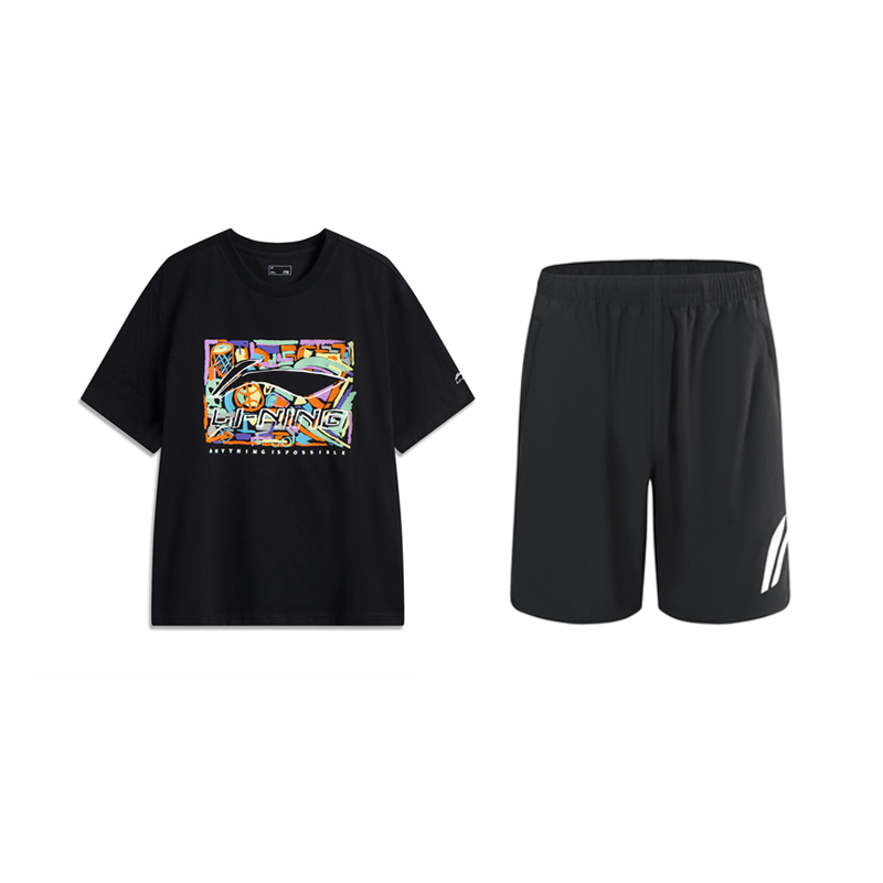 Li Ning Casual Sportswear Unisex Black