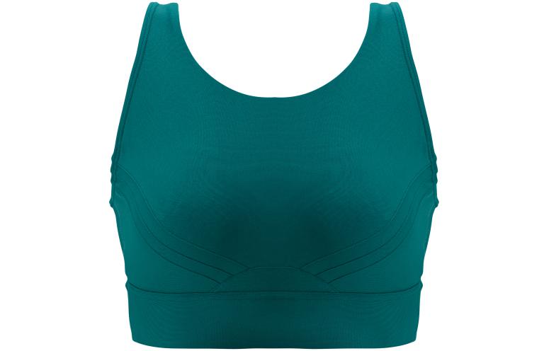 Женский топ Under Armour Infinity (зеленый)
