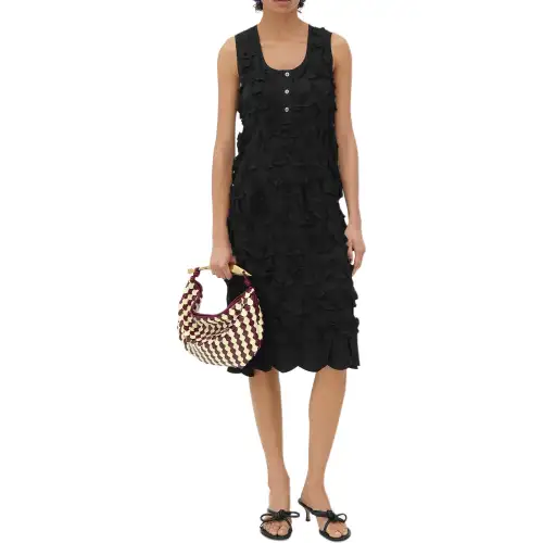 Bottega Veneta Sleeveless Dress Women's Black