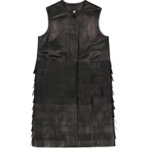 Burberry Sleeveless Dress Women's Black
