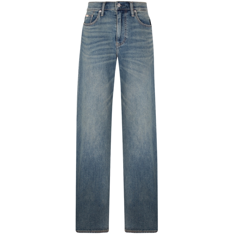 Женские джинсы CALVIN KLEIN Denim Pants (синие)