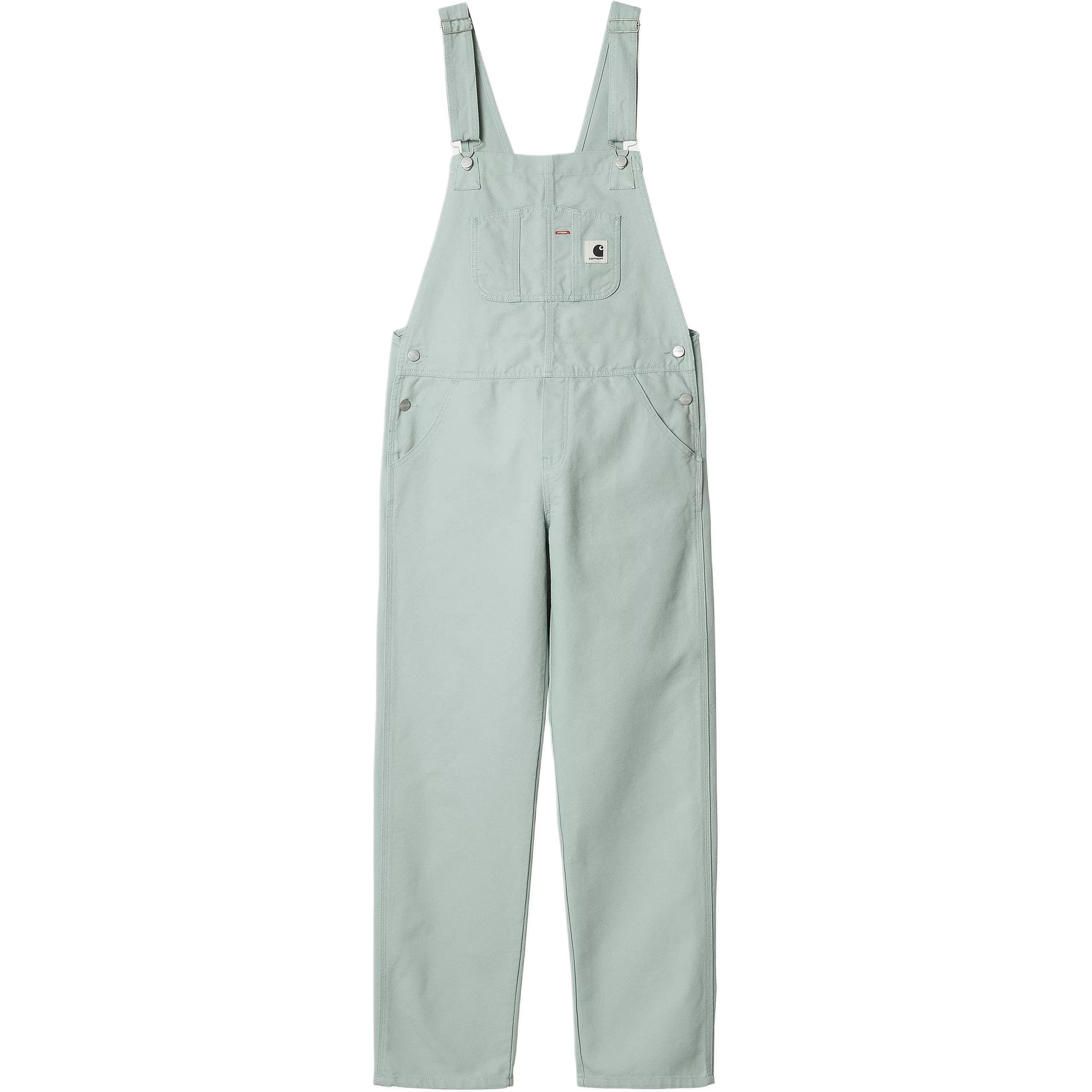 Женские штаны Carhartt WIP FW24 W' Bib Overall Straight (зеленые)