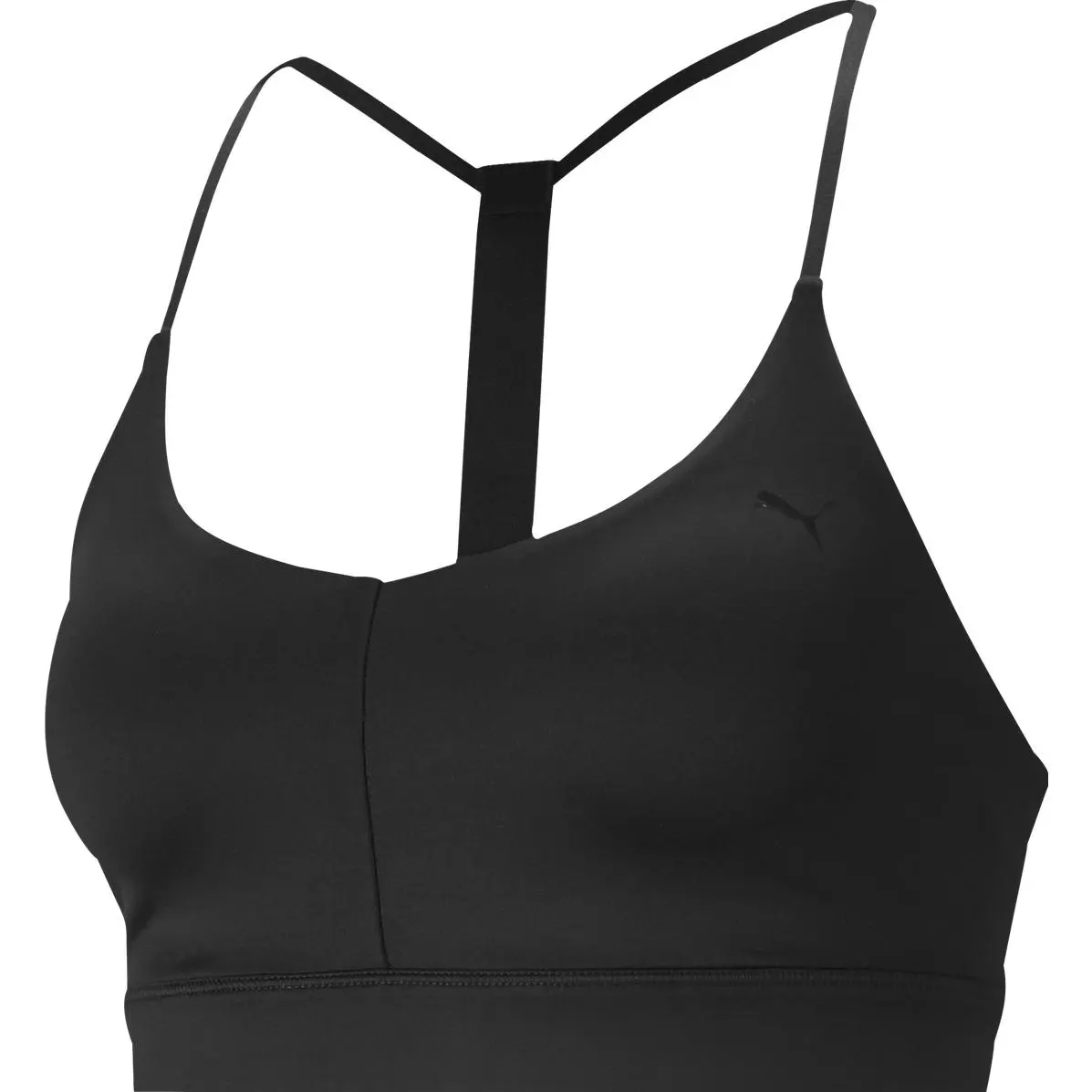 PUMA Sleeveless Sports Shirts Women's Black Moderate Nipped-in Waist