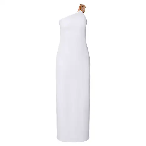 LOUIS VUITTON SS24 Sleeveless Dress Women's White