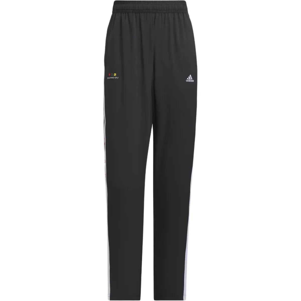 Adidas X SHUTING QIU Sports Pants Women's Black Moderate Straight Fit Pants