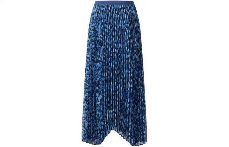UNIQLO SS24 Casual Long Skirt Women's Blue