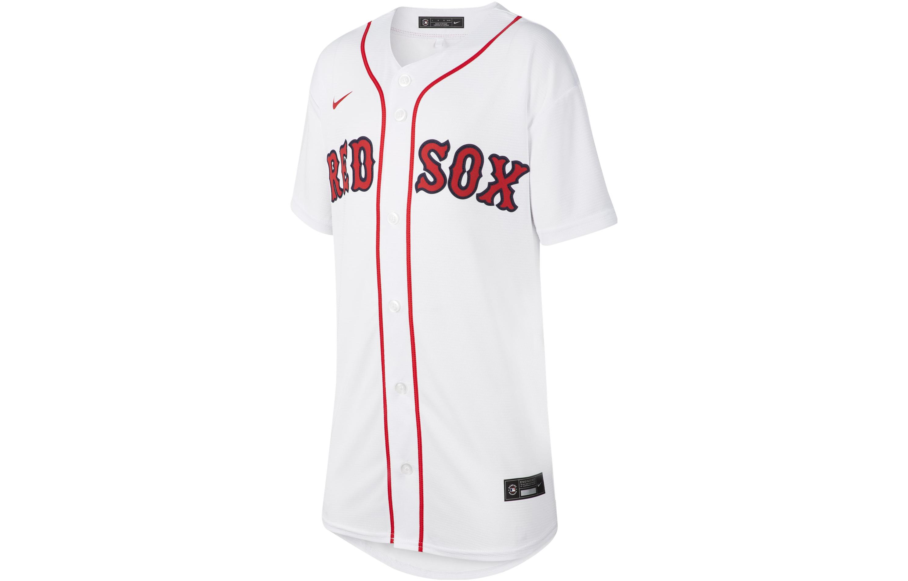 Мужская футболка Nike Boston Red Sox (белая)